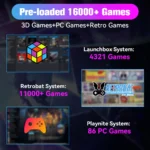 Playzone 1TB SSD&Game Consoles For PS5/PS4/PS3/Xbox/Xbox one/Switch With 16000 Emulator Games+86 PC Games Plug&Play For WIN PC - Image 3
