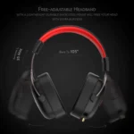 Redragon H510 Zeus Wired Gaming Headset - 7.1 Surround Sound - Memory Foam Ear Pads - 53MM Drivers Detachable Microphone - Image 5