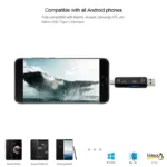 5 in1 Type C +Usb 2.0 Micro Adapter Multifunction TF SD Memory Card Reader OTG for Mobile Phone Computer Smartphone Dock Adapter - Image 5