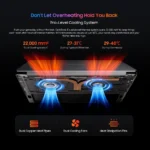 Blackview GamiBook 8 Laptop 16" 1920*1200 Display AMD Ryzen™ 7 7735HS Processor 57Wh Battery 65W Fast Charge Win11pro Wi-Fi 6 - Image 5