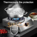 Fierce Fire Gas Stove Single Stove Household & Commercial Dual-Use Desktop Liquefied Gas Stove Stove Safety Flameout Protection - Image 5