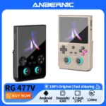 ANBERNIC RG477V Retro Handheld Game Console 4.7-inch LTPS 64 Bit Game Player Dimensity 8300 Online Multiplayer Streaming RG 477V