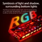 IROK MG63 Dual-MCU 63kyes Magnetic Switch Gaming Mechanical Keyboard RT0.001mm Quick Trigger Hot Swap/SOCD/Wried/water proof - Image 5