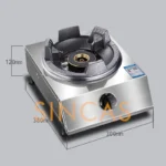 Fierce Fire Gas Stove Single Stove Household & Commercial Dual-Use Desktop Liquefied Gas Stove Stove Safety Flameout Protection - Image 6