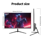 27 inch 2K QHD(2560×1440) PC Screen, 120Hz Gaming Monitor, 1ms Without Bezel, FreeSync,98% sRGB, 178° Wide Viewing Angle, Displa - Image 2
