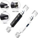 5 in1 Type C +Usb 2.0 Micro Adapter Multifunction TF SD Memory Card Reader OTG for Mobile Phone Computer Smartphone Dock Adapter - Image 2