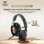 AULA New A500 Wireless Head-mounted Headphone 2.4G/Bluetooth/Wired Nolse Reduction Headsets E-sports Gaming Earphones with Mic - Image 3