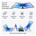 EHOMEWEI New X Series Dual stacked monitor 4K 2K 60Hz 240Hz Drive-free Phone-touch For Laptop Windows Macbook One Cable Connect - Image 3