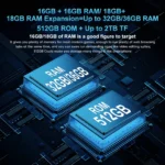 8849 Tank 3 Pro by Unihertz Rugged Projector Smartphone Android 23800mAh 32/36GB RAM 512GB ROM 5G 120W Charger OTG Phone - Image 4