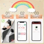 Wireless Bluetooth Label Printer Portable Thermal Printer Marklife P15 Inkless Labeling Machine Mini Label Maker P15 Sticker - Image 4