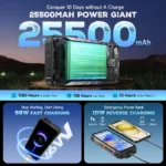 【World Premiere】Ulefone Armor 34 5G AI Rugged Phone 25500mAh Up to 32GB+512GB 120Hz 6.95" NFC Android 15 Smartphon - Image 6